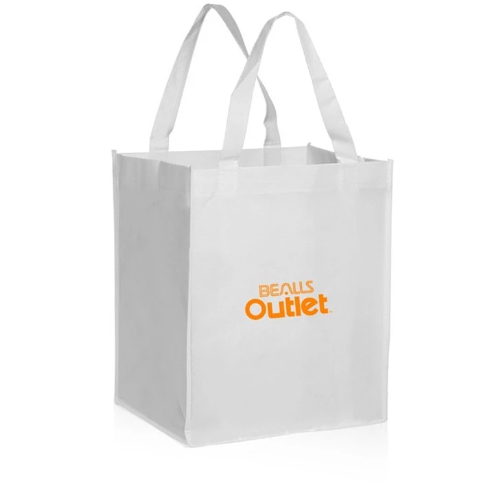 Custom Carry Fabric Reusable Pla Grocery Shopping Tote Bags Laminated Non Woven Bags